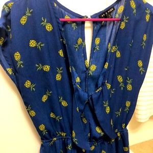 As U Wish Pineapple Romper